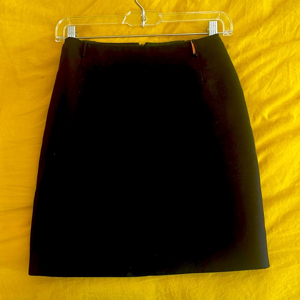 Gianni Versace Black Mini Skirt